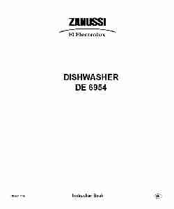 Zanussi Dishwasher DE 6954-page_pdf